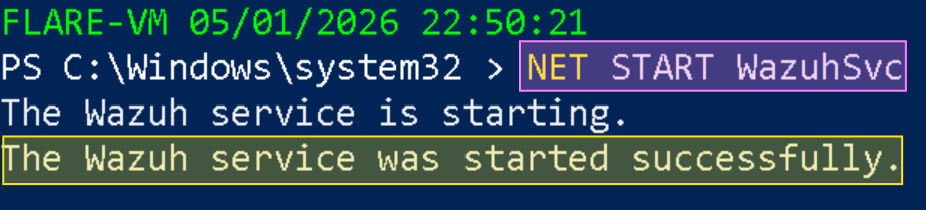 PowerShell pre-installation verification results