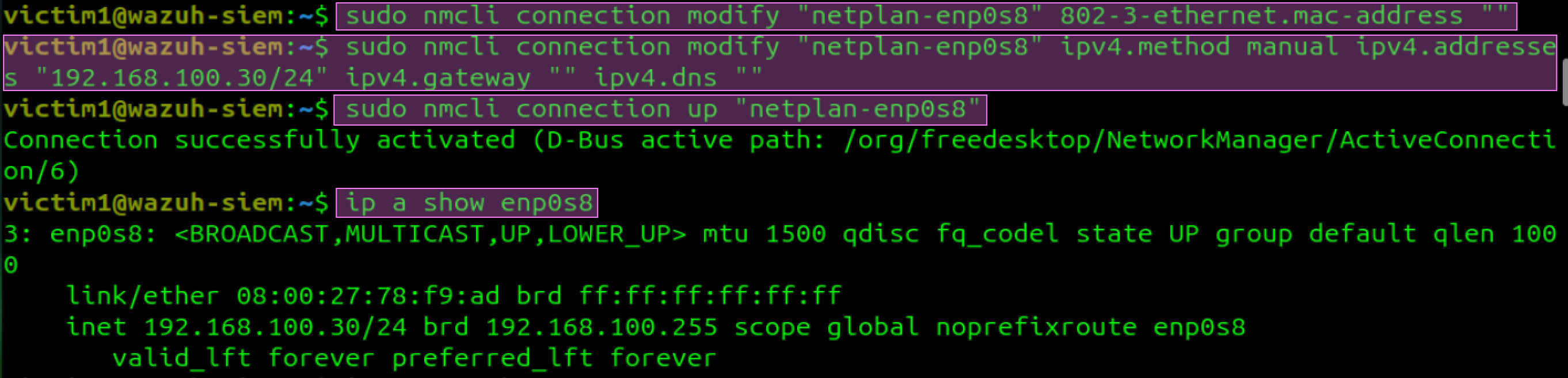 PowerShell pre-installation verification results