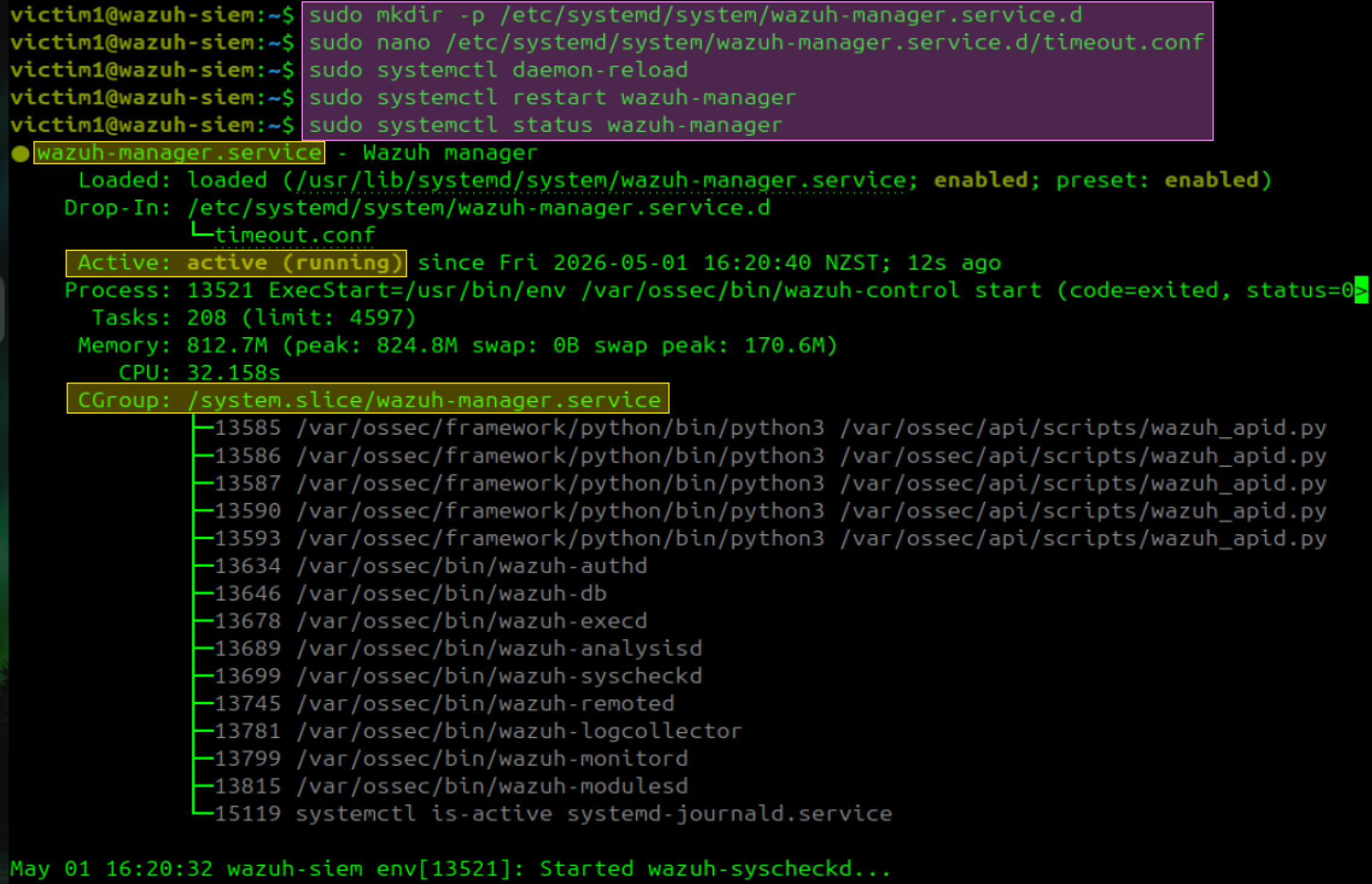 PowerShell pre-installation verification results