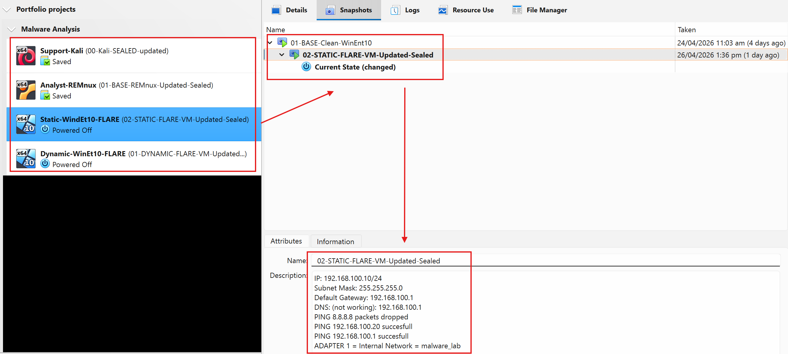 PowerShell pre-installation verification results