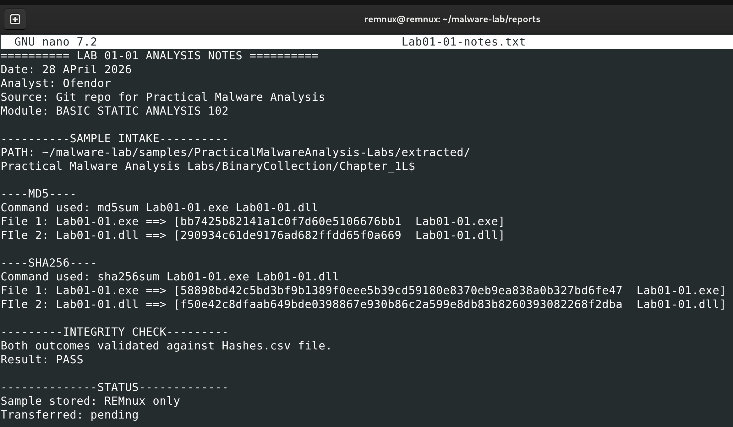 PowerShell pre-installation verification results