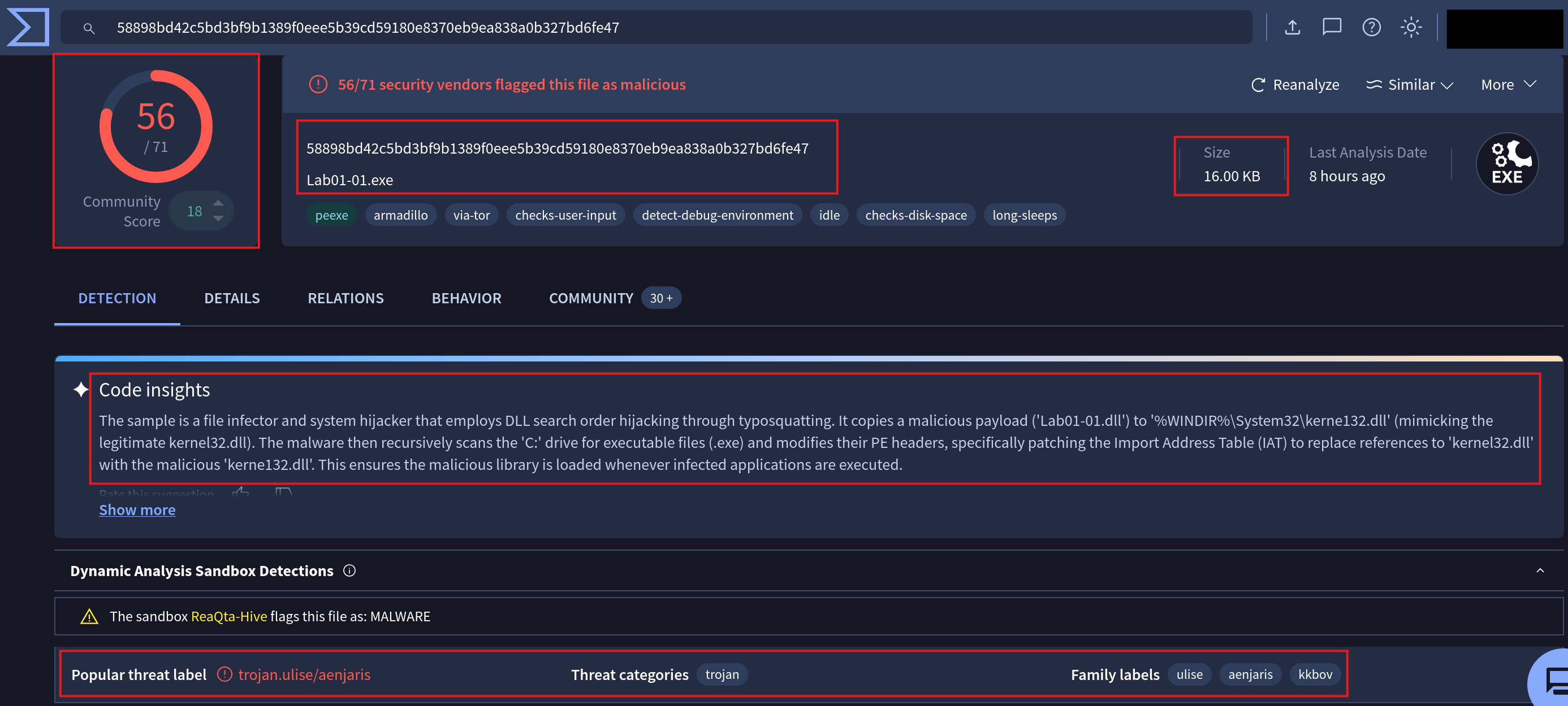 PowerShell pre-installation verification results